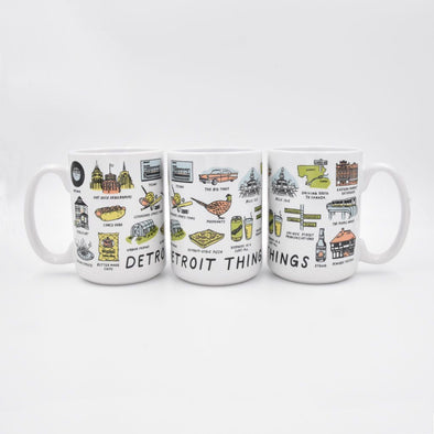 City Bird - Mug - Detroit Things-MittenCrate.com