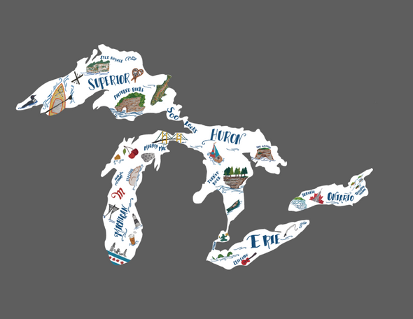 Great Lakes Proud - Specialty Great Lakes Decal-MittenCrate.com