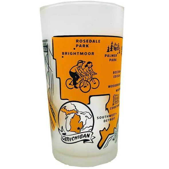 Michigan Goods - Frosted Glass - Detroit-MittenCrate.com