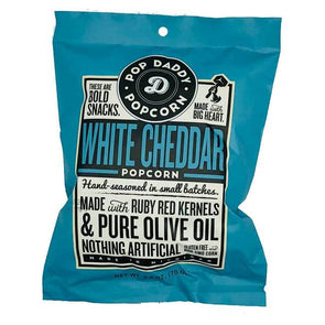 Pop Daddy - White Cheddar Cheese Popcorn-MittenCrate.com